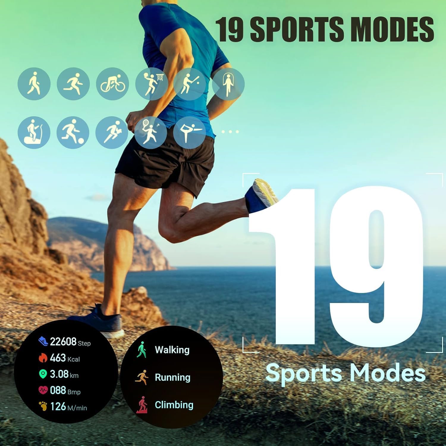 IP68 Waterproof Smartwatch Fitness Tracker Answer/Make Calls Heart Rate Blood Pressure Sleep Monitor Step Counter-Sport Running Digital Watch for Android iOS Phones (Black Steal) IP68 Waterproof Smartwatch Fitness Tracker Answer/Make Calls Heart Rate Blood Pressure Sleep Monitor Step Counter-Sport Running Digital Watch for Android iOS Phones (Black Steal)